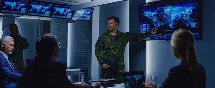 Military meeting
